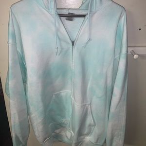 Oversized Watercolor Hoodie